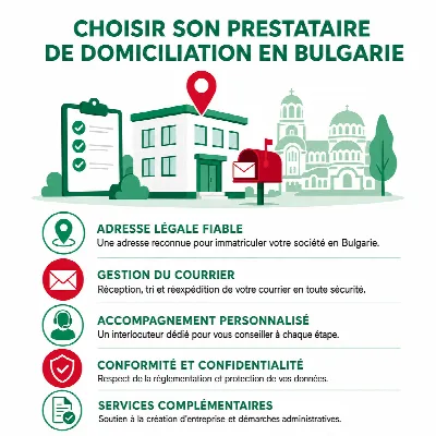 Comment choisir le bon prestataire de domiciliation en Bulgarie ?