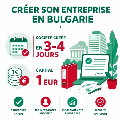 Les étapes pour enregistrer une entreprise en Bulgarie