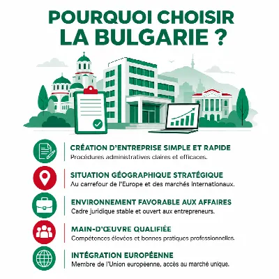 Pourquoi choisir la Bulgarie pour domicilier votre entreprise ?