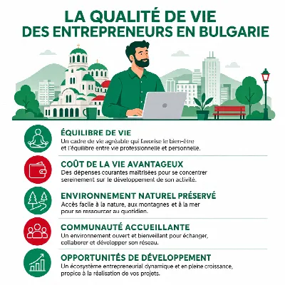 Qualité de vie pour les entrepreneurs étrangers en Bulgarie