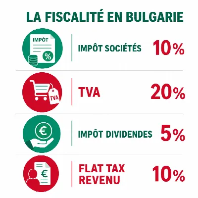 Fiscalité des entreprises en Bulgarie : le guide complet 2026