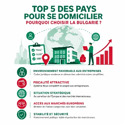 Où domicilier son entreprise ? Top 5 pays pour entrepreneurs français en 2026